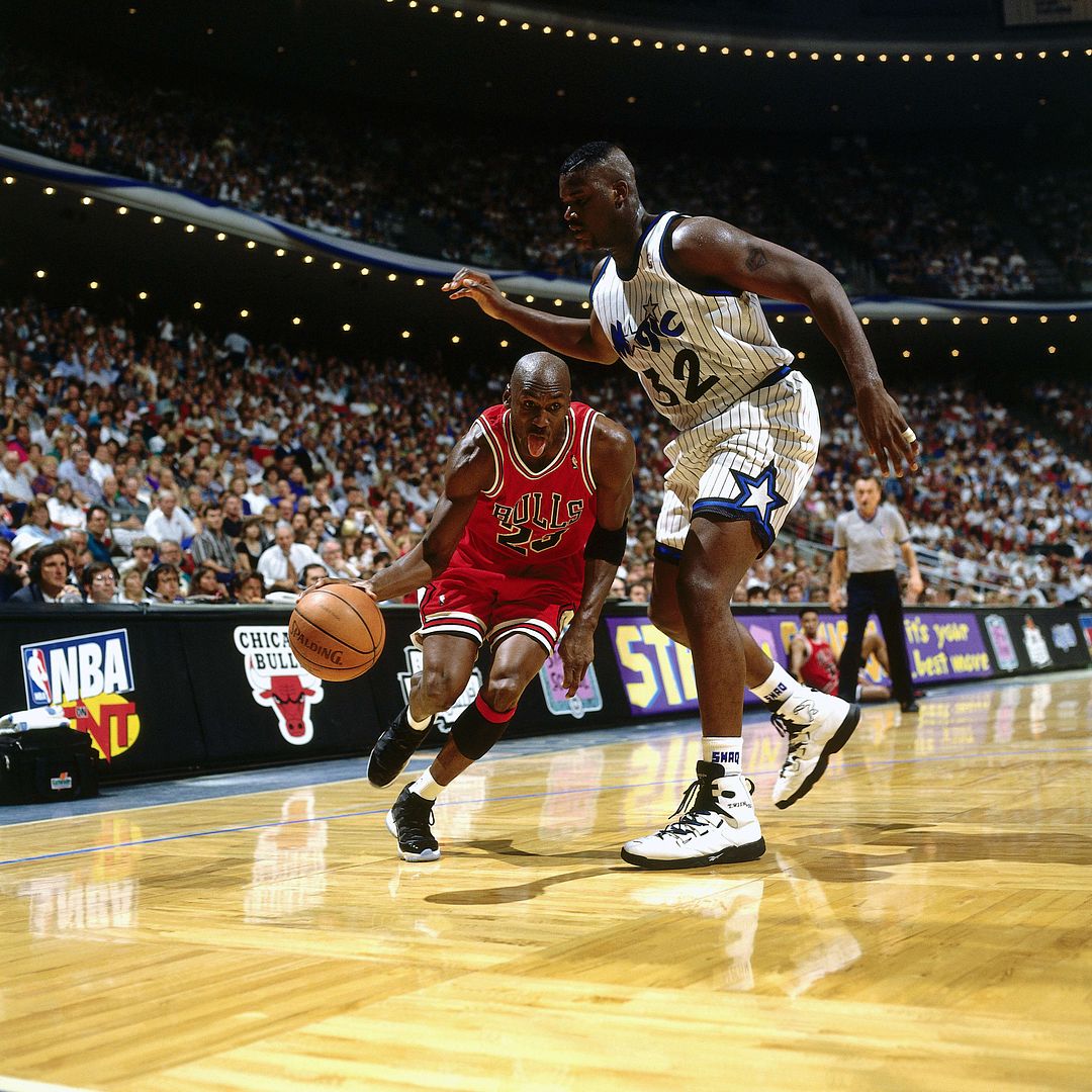 Michael Jordan Vs Shaquille Oneal Hd Photo By Nbacarddotnet Photobucket 